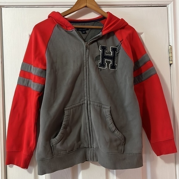 Tommy Hilfiger Kids Zip Up Hoodie Size 12-14 - Picture 2 of 6